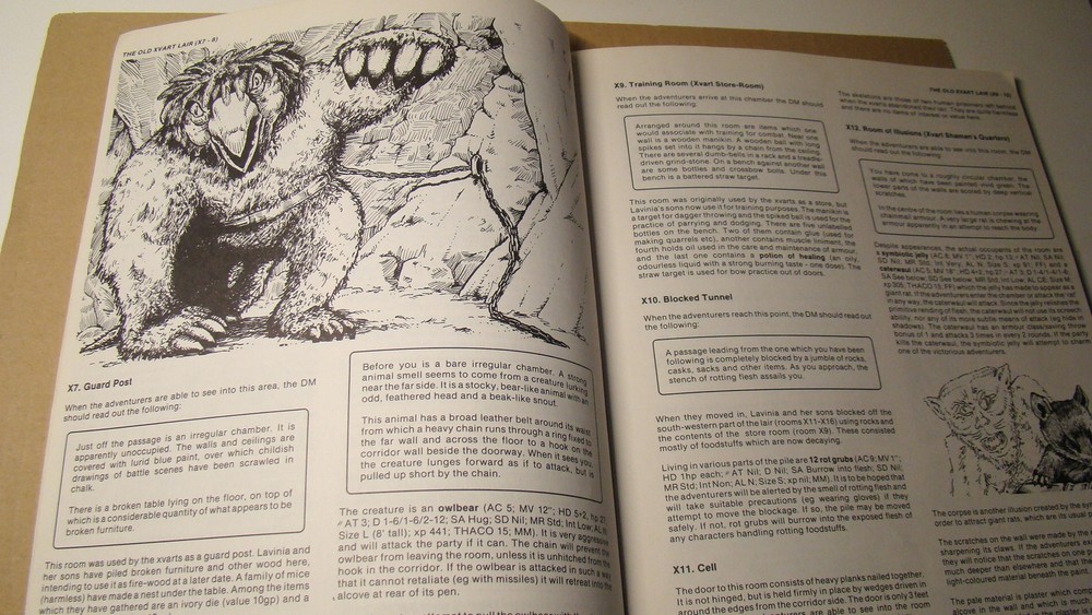 MODULE - UK2 *NICE COPY 1ST PRINT* THE SENTINEL ORIGINAL DUNGEONS DRAGONS