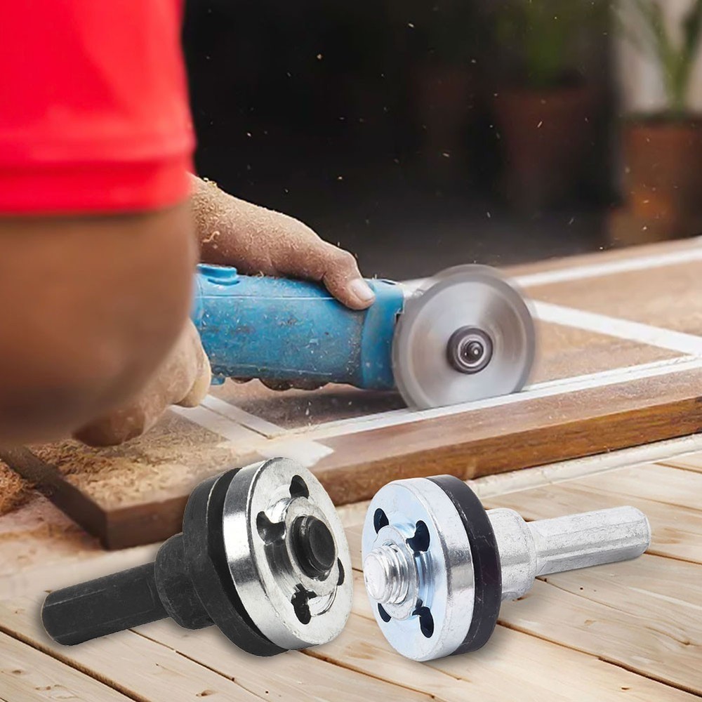 Angle Grinder Adapter For Cutting For Grinding Triangular Handle Black Color