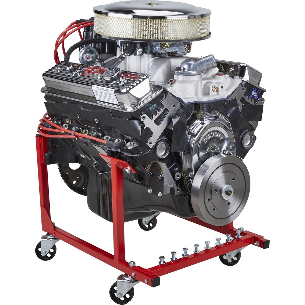 Rolling Engine Cradle Stand with Wheels, Fits Chevy V8 Small Block and Big Block