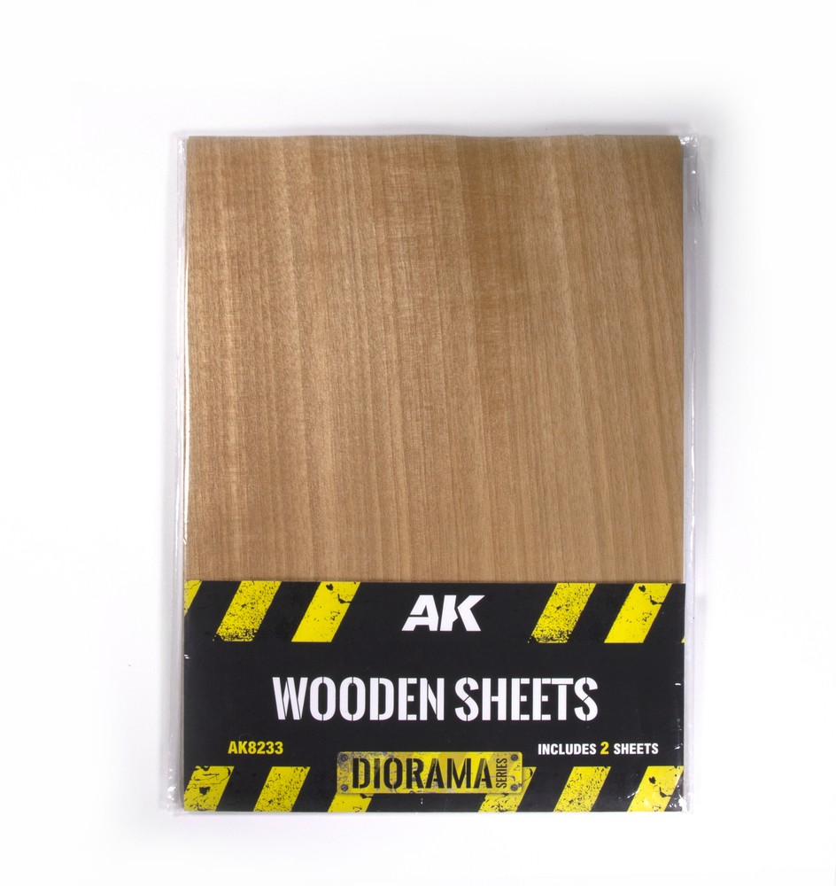 AK Interactive WOODEN SHEETS