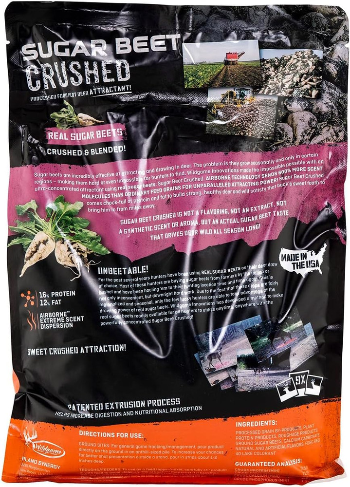 5Lb Deer Attractant Crushed Sugar Beet Effective Nutrient Rich Deer Feed