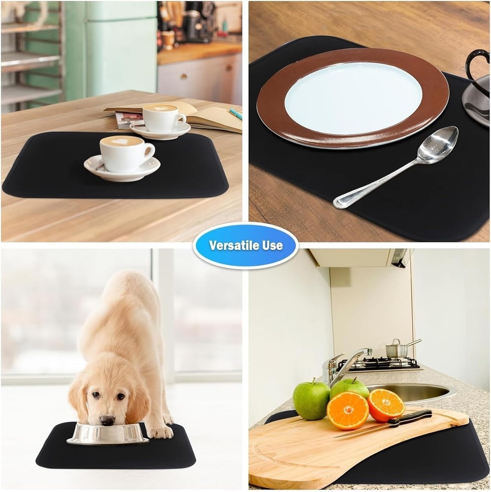 Absorbent Countertop Ice Maker Mat for Drying & Protection