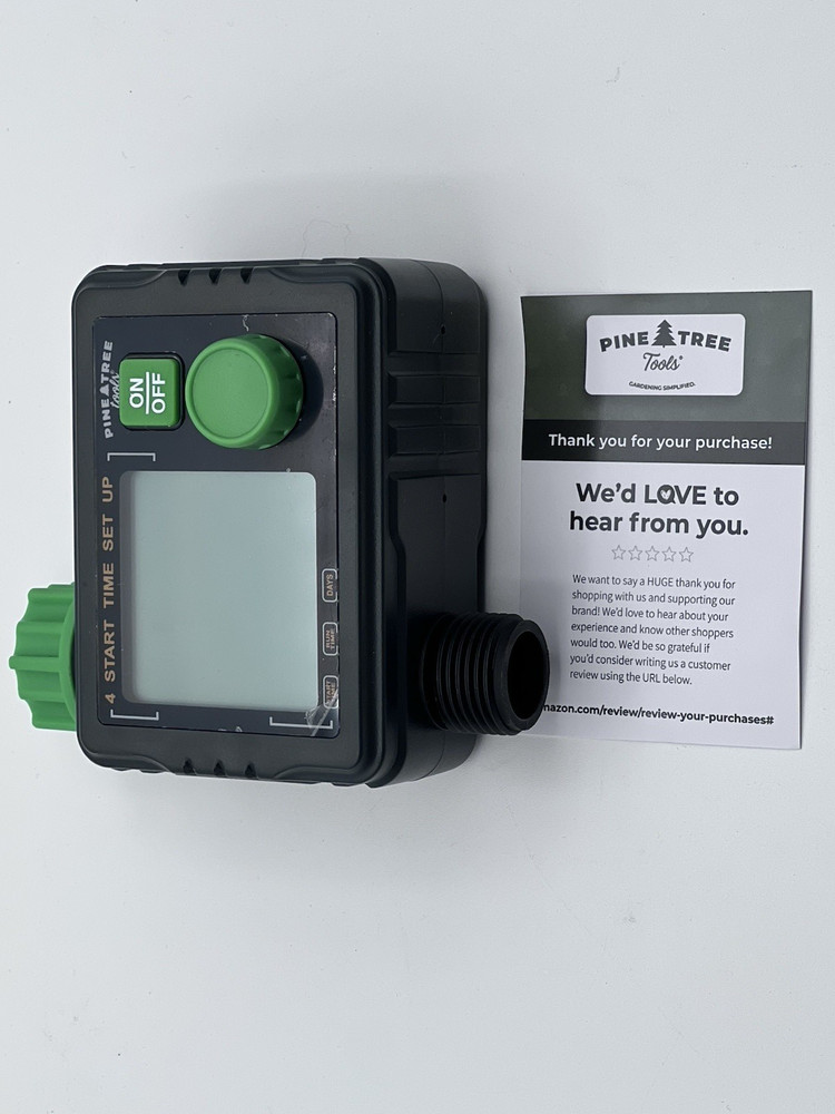 Programmable Water Timer for Garden Hose Pine Tree Tools Hose Timer