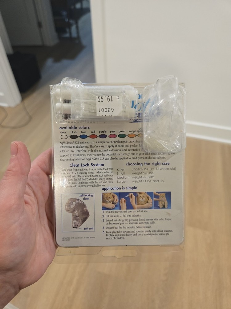 Soft Claws Nail Caps for Cats