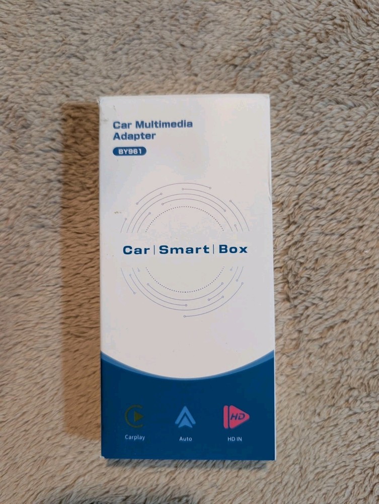 Android & IOS - BY961 Wireless AI Box Adapter Carplay Auto Android Smart Box