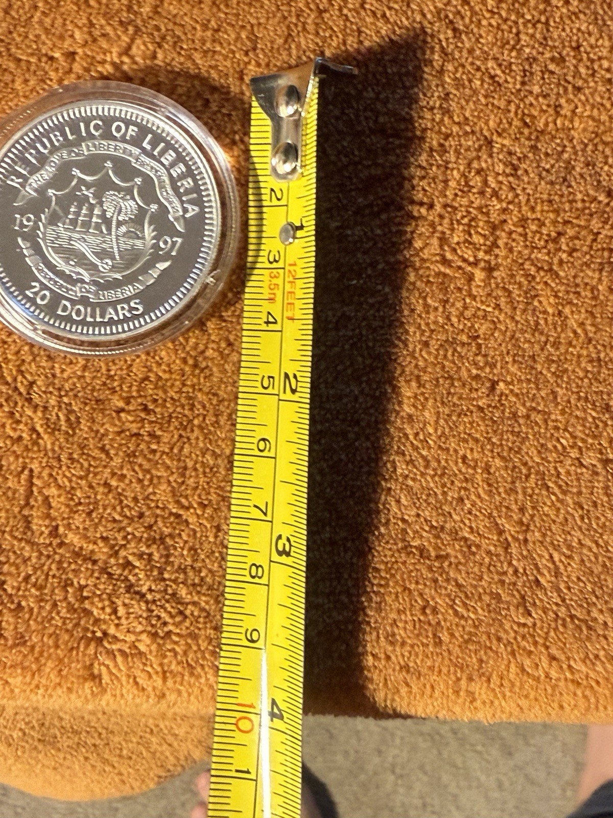 1997 Liberia $20 Dollars Princess Diana Birth of William 1 OZ Silver Proof 0.999