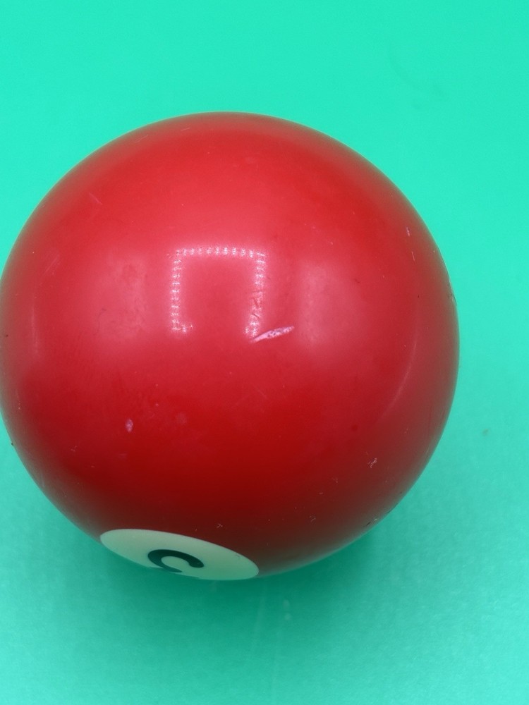 Vintage Pool Table Replacement Ball 2 1/4"