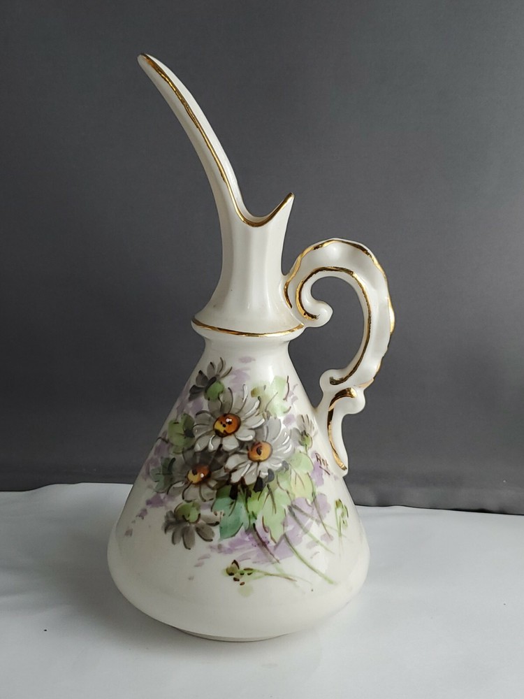 Beautiful Hand Painted Weisley Ewer
