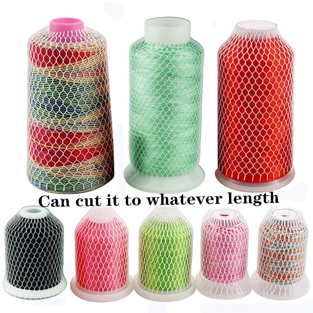 20 Yards Thread Spool Net Sewing Embroidery Thread Spool Saver Mesh Net