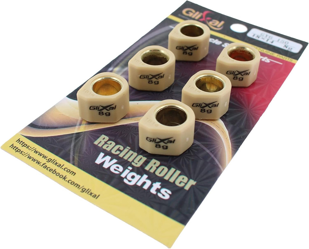 18X14Mm High Performance Polygon Variator Sliders, Racing Sliding Roller Weights