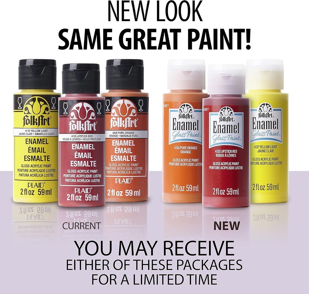 High-Pigment 2 oz Ceramic and Glass Paint - Wicker White for Creative Projects