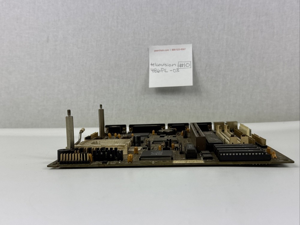 Telcovision 486PL-03 CPU Board *UNTESTED PARTS* #10