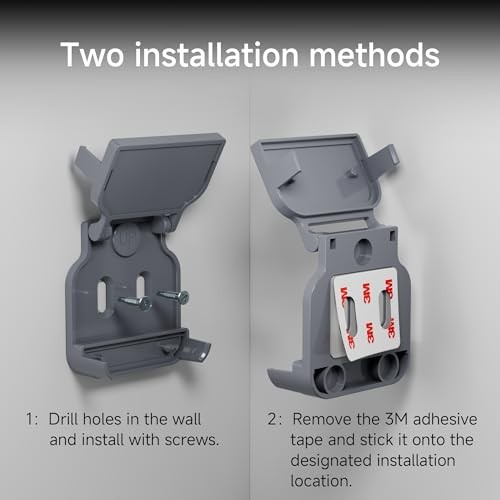 Gravity Mount Bracket for Ring Alarm (2nd Gen) Contact Sensors - Secure Gray