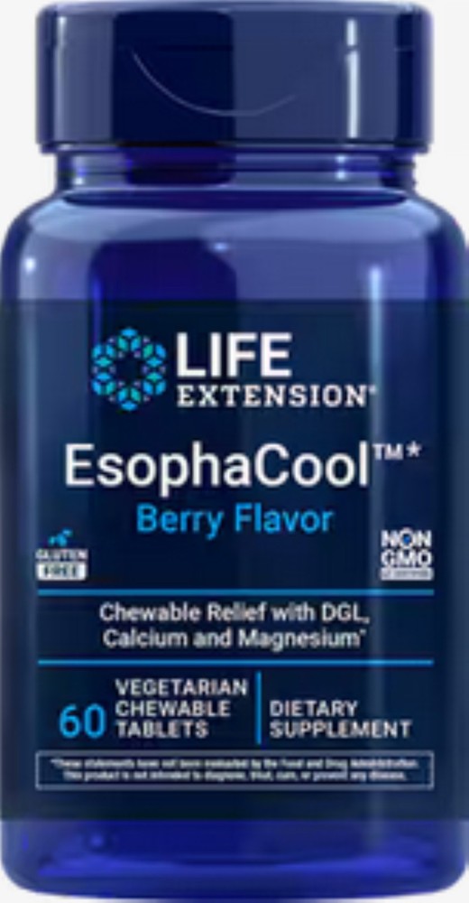 Life Extension ESOPHACOOL 60 Chewable
