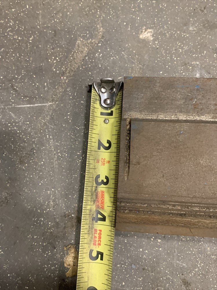24” Bottom Press Brake Die Used Tooling
