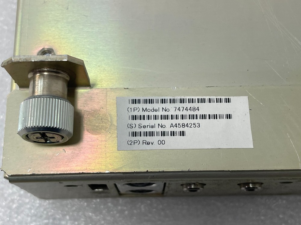 SIEMENS MODEL 07474484 INPUT/OUTPUT MODULE w/ ON/OFF SWITCH, USER FRONT PANEL !!