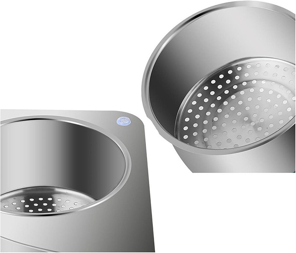 2-Pack Stainless Steel Sink Strainers – Removable Kitchen Drain Basket Filter
