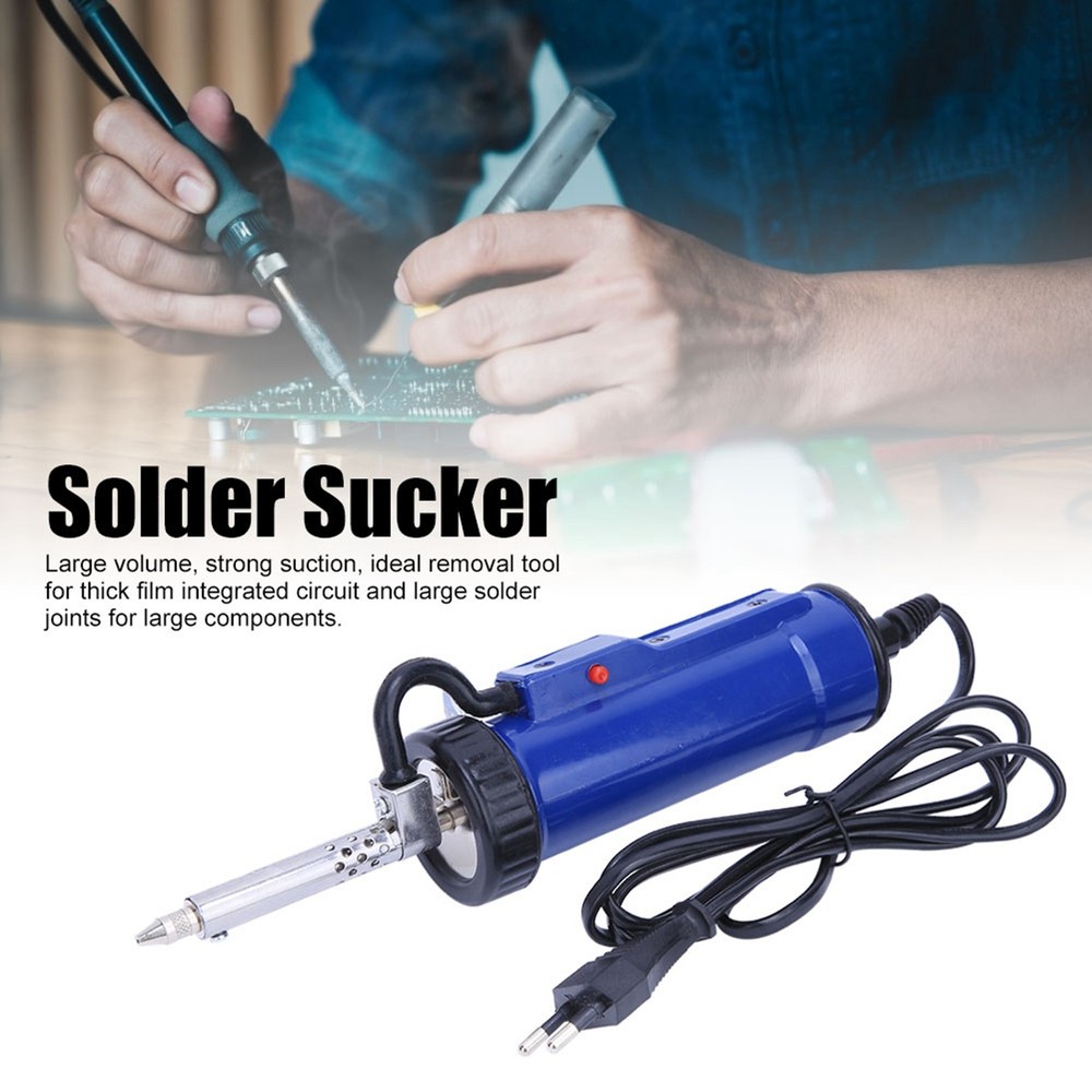 Automatic Electric Solder Sucker Strong Suction Desoldering Pump Tool For