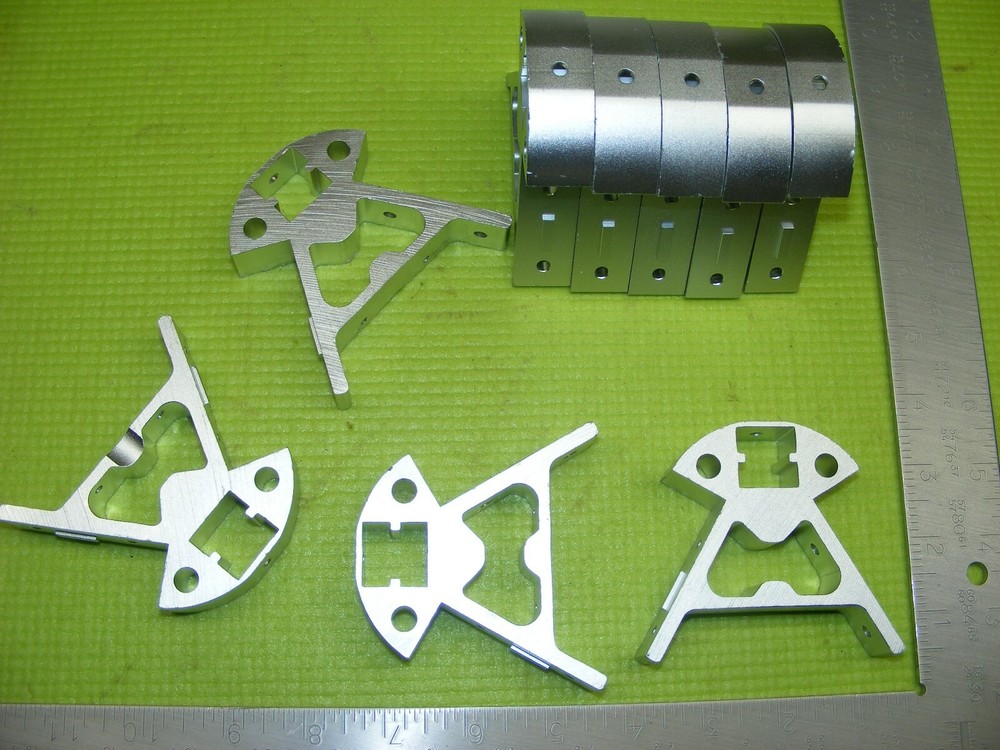 X9 KOSSEL DELTA SILVER ALUMINIUM CORNER FITTING BRACE FRAME VERTICAL BASE SET