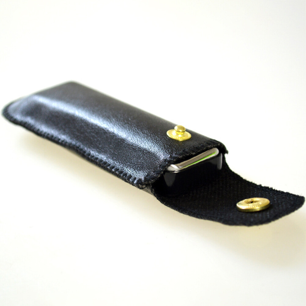 4pcs Harmonica PU Leather Cases Harmonica Storage Carrying Hard Cases Holder