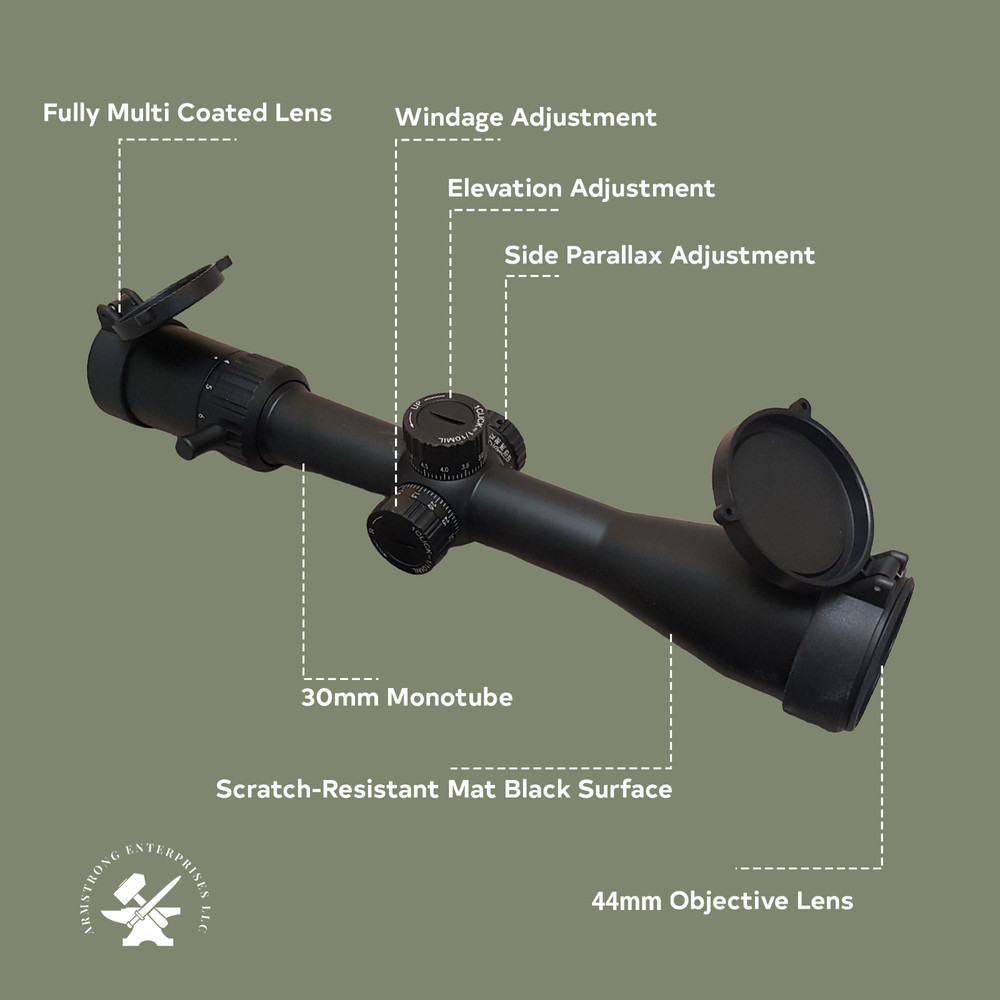Armstrong Enterprises 10/22 Rimfire Appleseed Scope Bundle
