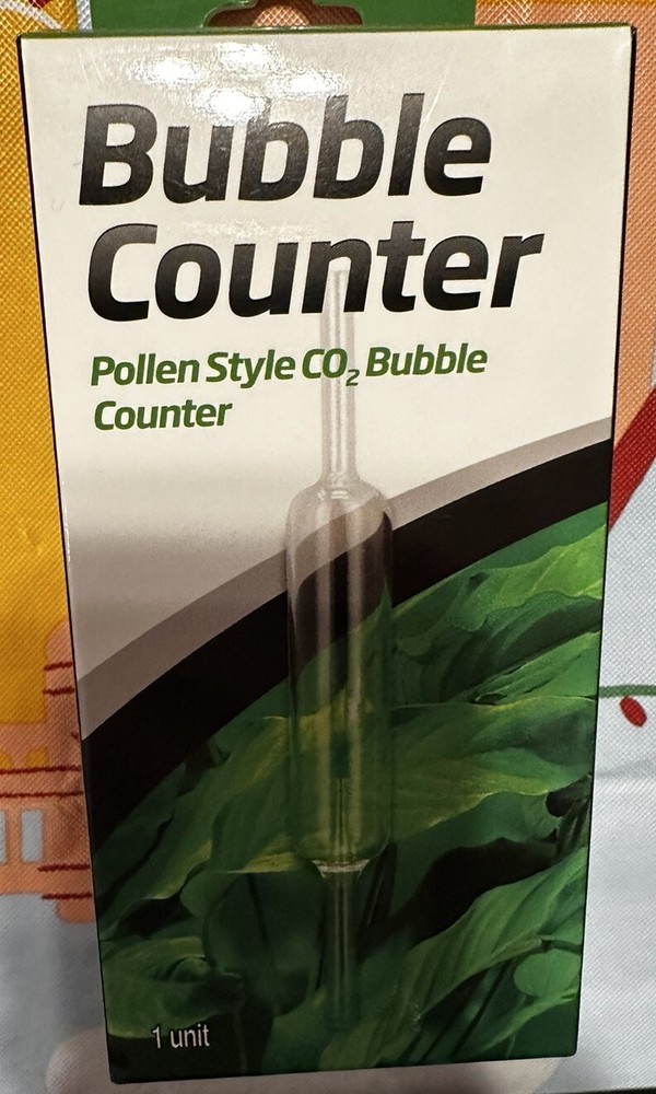 Seachem Laboratories Glass Bubble Counter Pollen 17mm Diameter