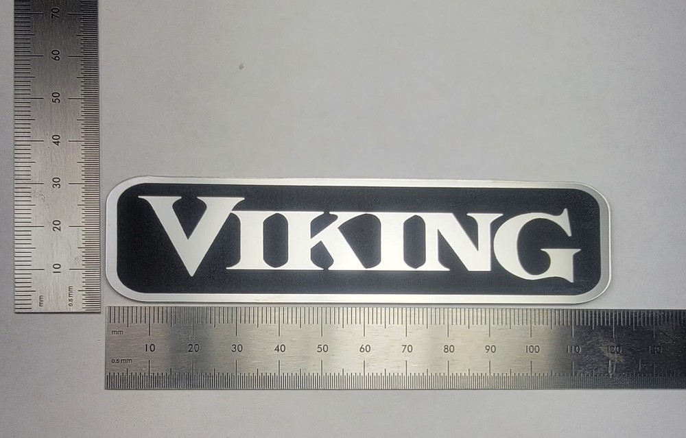 Viking Replacement Large Badge Logo Emblem Custom Made