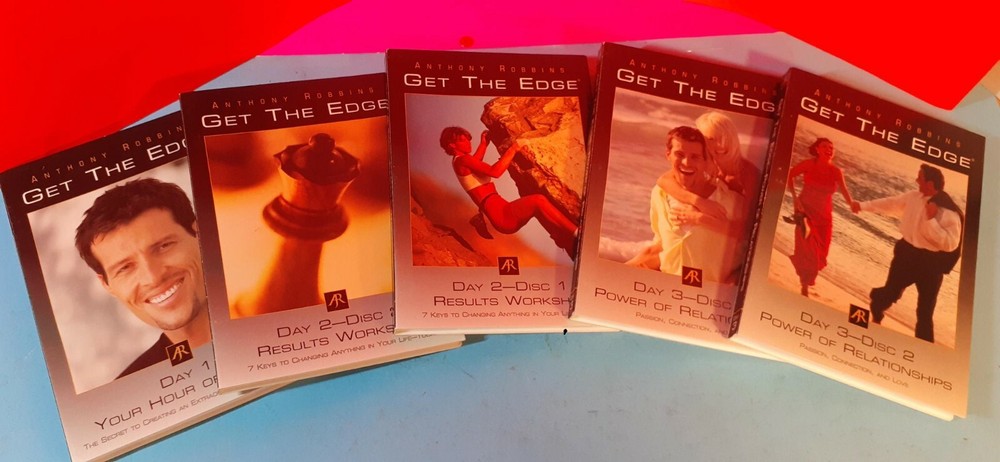 Anthony Robbins "Get the Edge" 10-CD Motivational 7-Day Program
