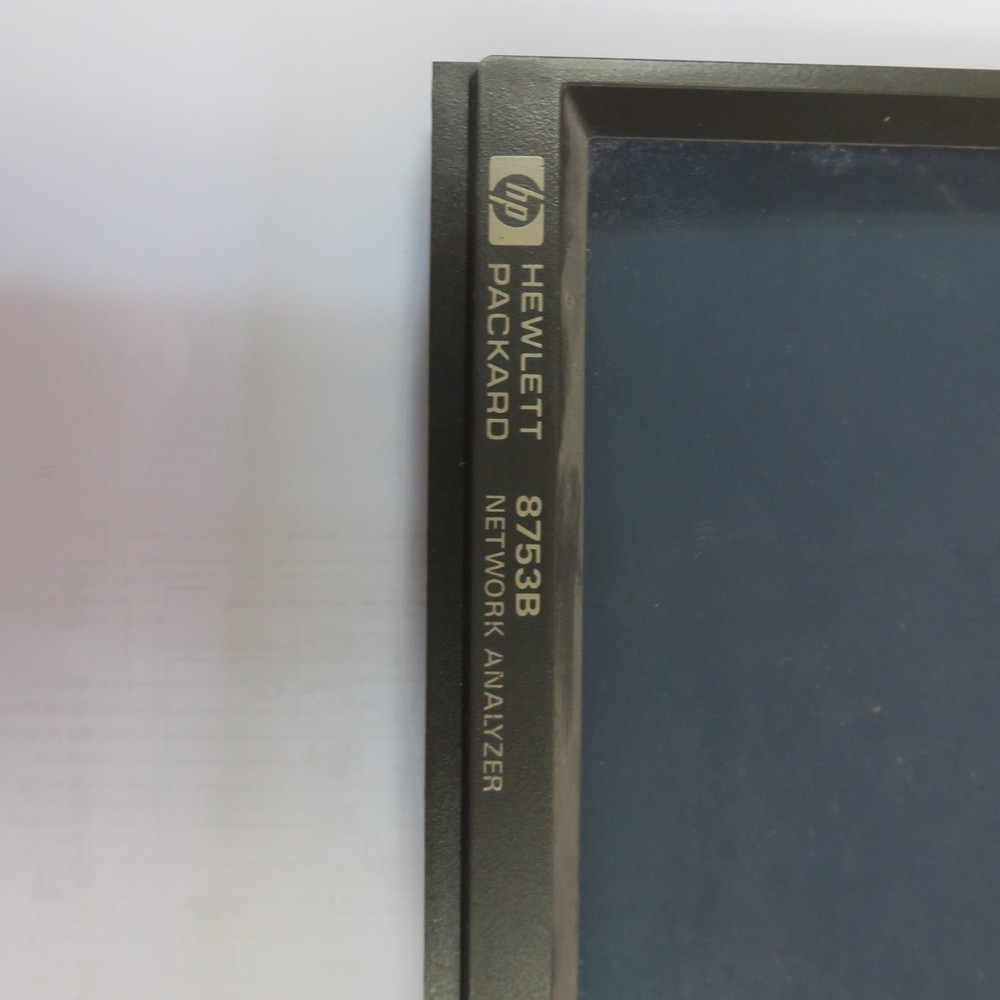 HP 8753B Network Analyzer Front Panel