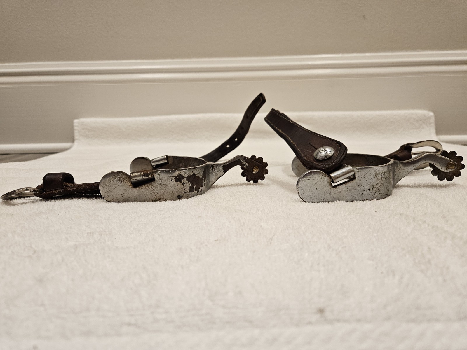 Vintage EF Blanchard No 2 Style Spurs Cowboy Western