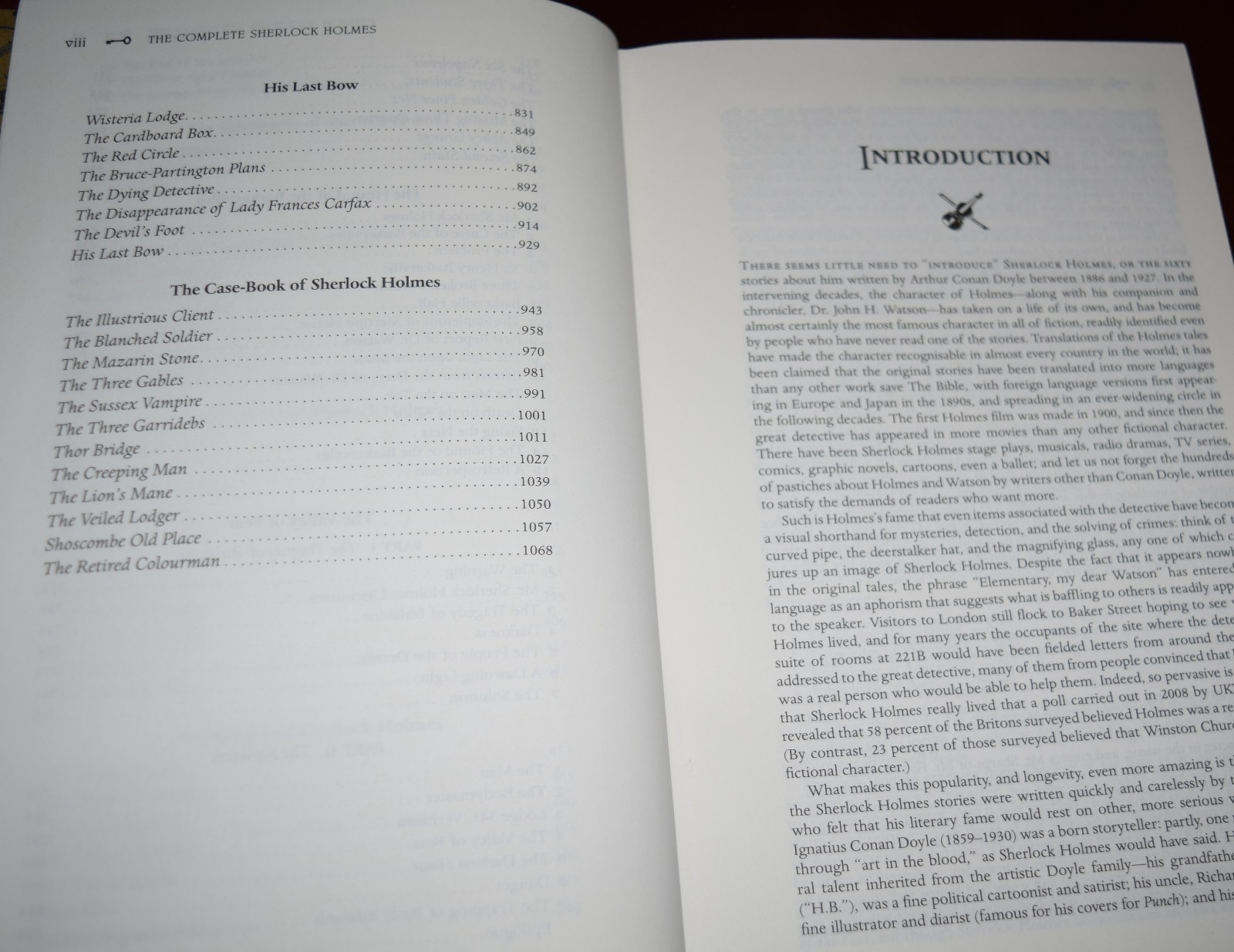 New Complete Sherlock Holmes A.C. Doyle Sealed Leather Collectible Hardcover