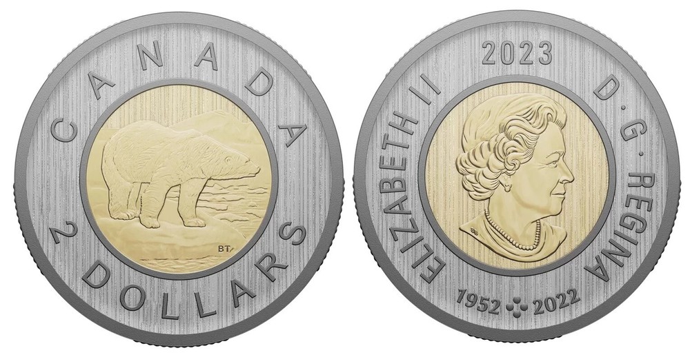 Canada 2023 Regular Specimen Toonie!!