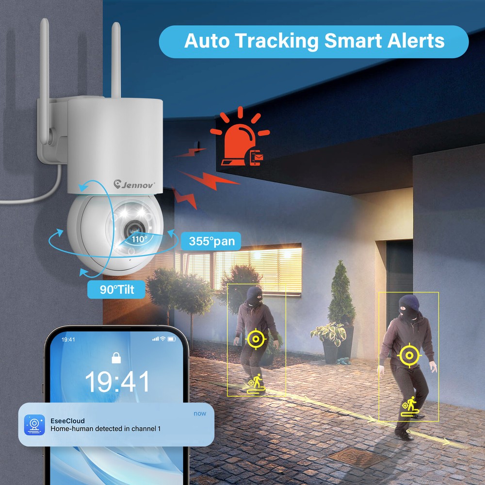 Wireless Surveillance Camera System Night Vision Plug-in Camera 10CH 5MP Record
