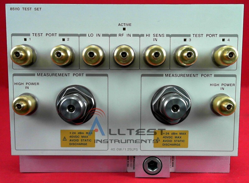 HP - Agilent - Keysight 85110A-K07 Pulsed-RF S-Parameter Test Set
