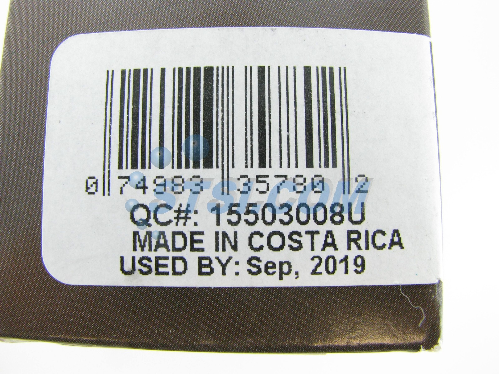 Panduit T100X000VUC-BK P1 Label Cassette Self-Laminating Black on Orange ~STSI