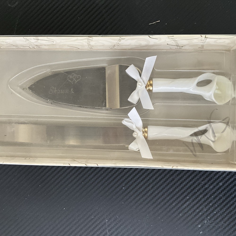 Cake Knife and Server Set, 2-Piece
