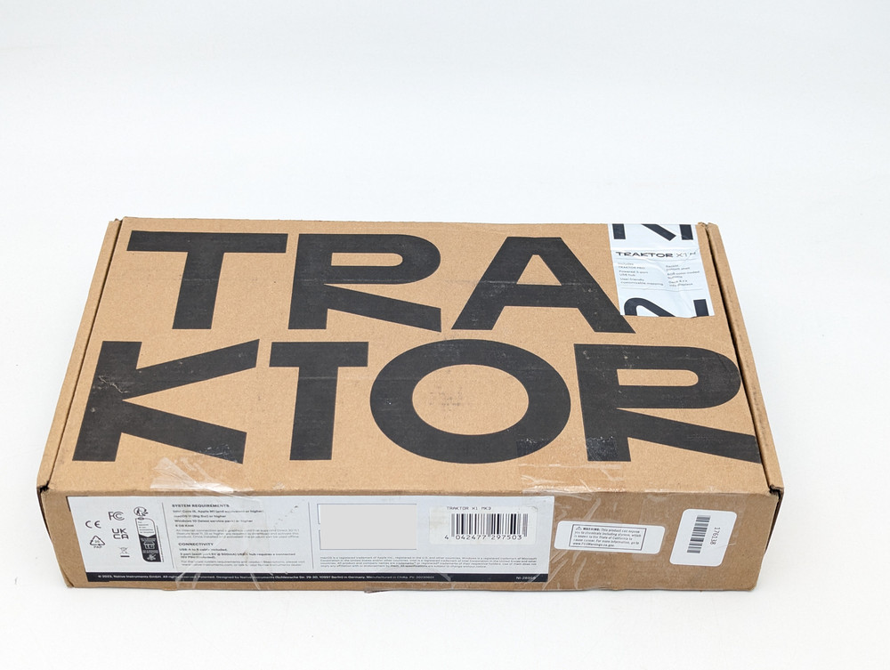 Native Instruments Traktor X1 MK3 DJ Controller Module (NI-29149) | Black