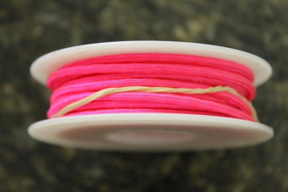 Spool Pine Ridge Archery 2581-PK20 Nitro String Loop Cord Material 20' PINK! NEW