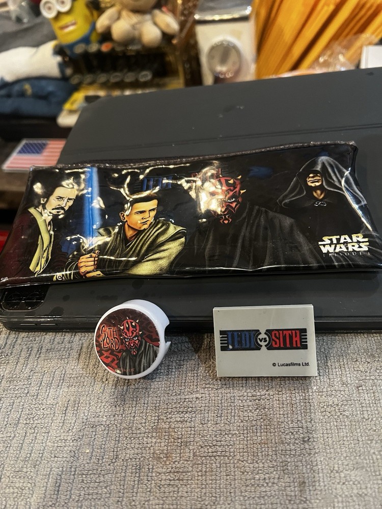 Star Wars Episode 1 Study Kit Jedi Vs Sith/Pouch, Eraser, Sharpener