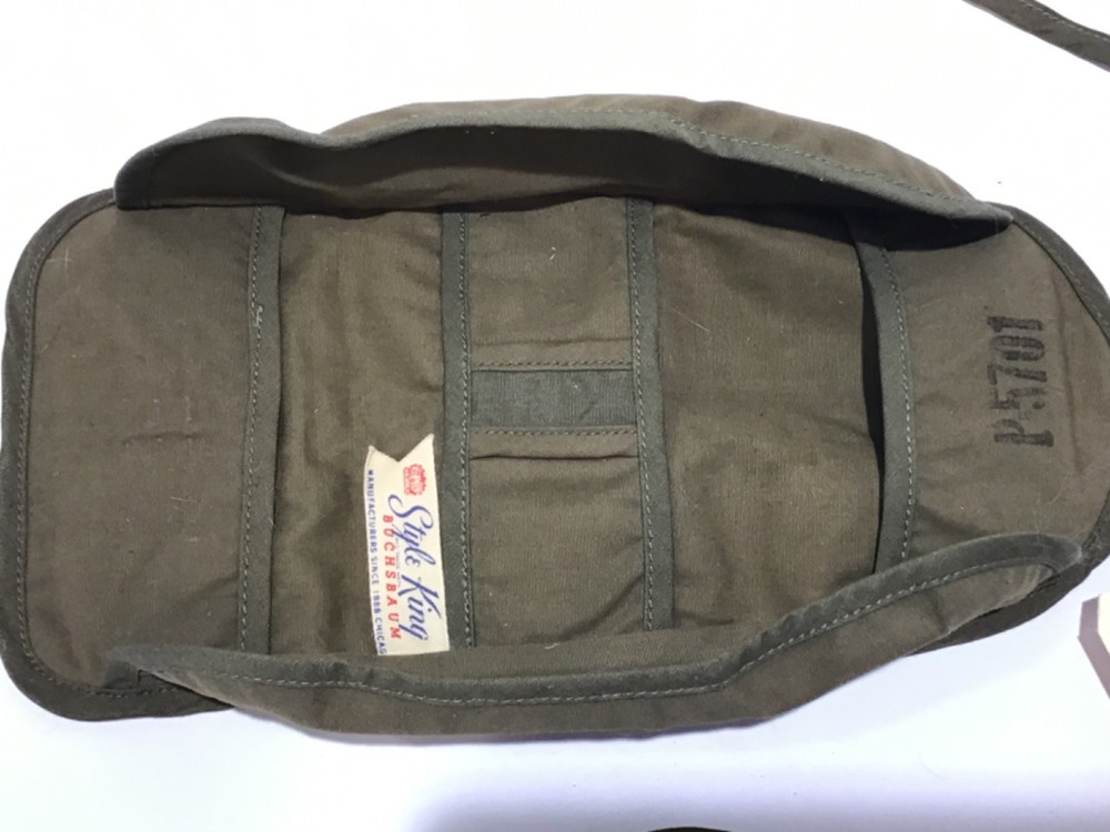 WW2 OD Marked Sewing Kit / Housewife