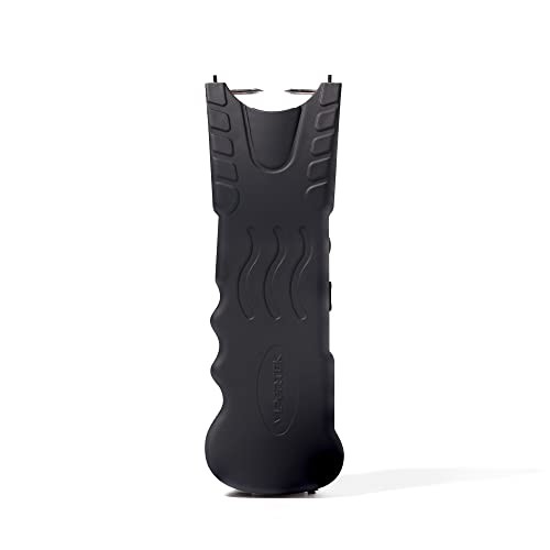 VIPERTEK Stun Gun with Safety Disable Pin LED Flashlight - Black