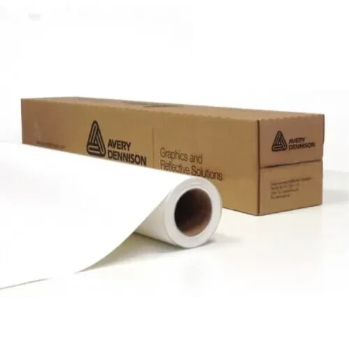 Avery Dennison MPI3303  Gloss Calendered Vinyl  Permanent ADH BACK 60" x 150'