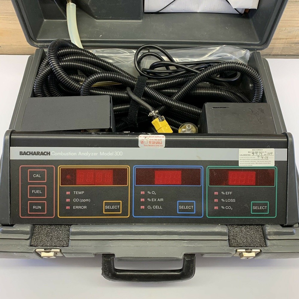 Combustion Analyzer Model 300 Bacharach