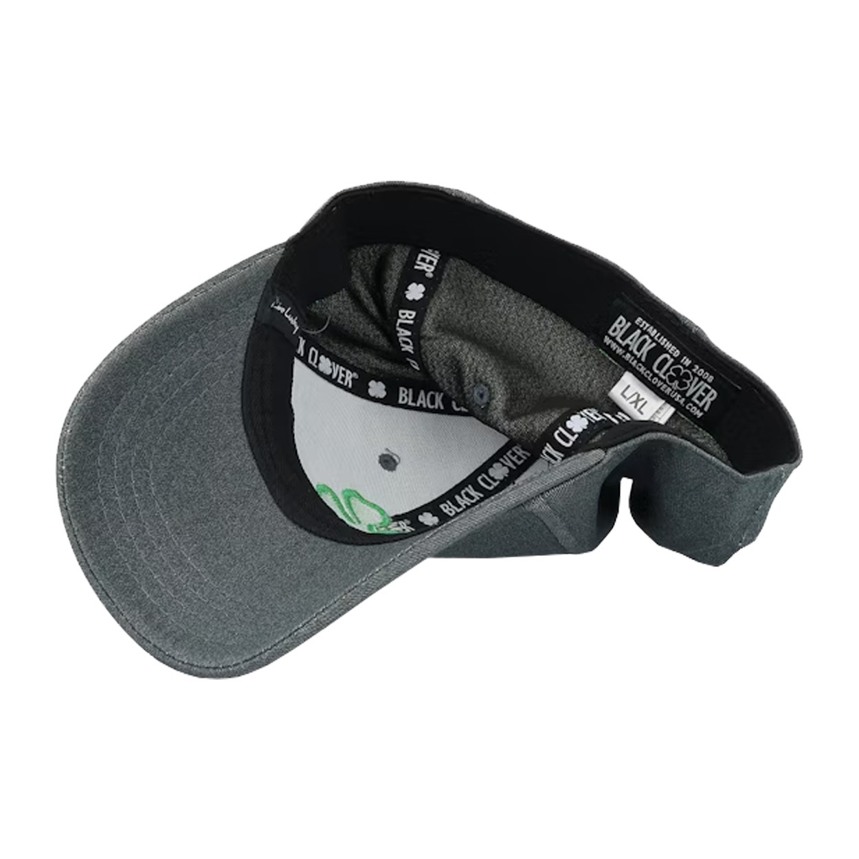 Black Clover DNA Fitted Golf Hat Memory-Fit Cap, Premium Comfort, New