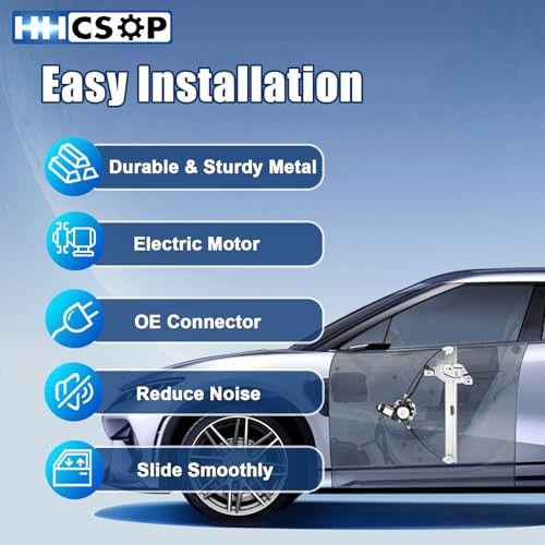 Front Right Passenger Side Power Window Regulator w/Motor Front Passenger Side