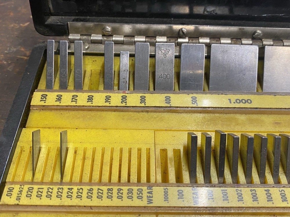 DoAll Precision Gage Block Set