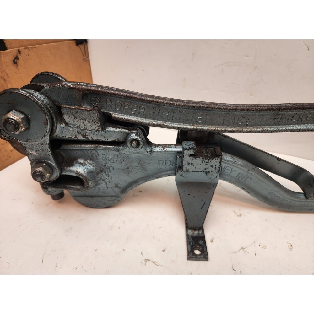 Roper Whitney 4 in 1 Multi Tool Strapmaster Cutting, Bending, Punching Twisting