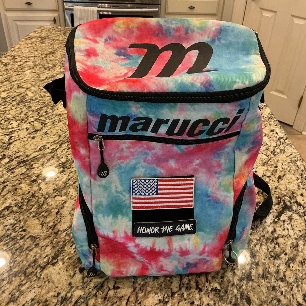 Marucci Tie-Dye Girls Softball Backpack !!