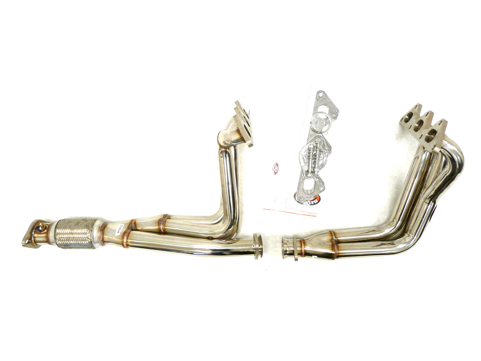 OBX Stainless Long Tube Manifold 91-99 Mitsubishi 3000GT Dodge Stealth DOHC V6