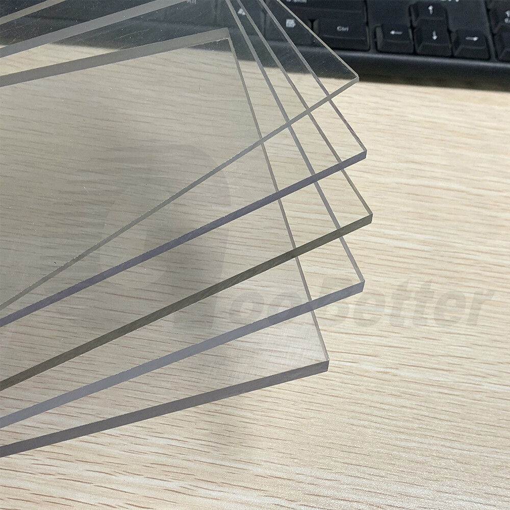 Clear Polycarbonate PC Sheet Solid Plastic Plate Greenhouse Panels 2-10mm Thick